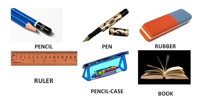 С английского на русский pens. Пенсил пен. Pencil Case, Rubber, Pen, Pencil, Ruler. Ручка карандаш линейка. Pen картинка.